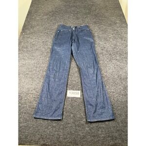 Mecca DNM Division Jeans Womens 26 Blue Denim Cotton Stretch Metallic Casual